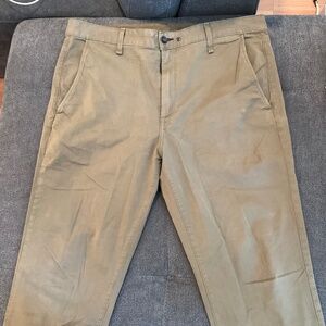 EUC Rag & Bone Zip Front Army Green Khaki 36 x 28